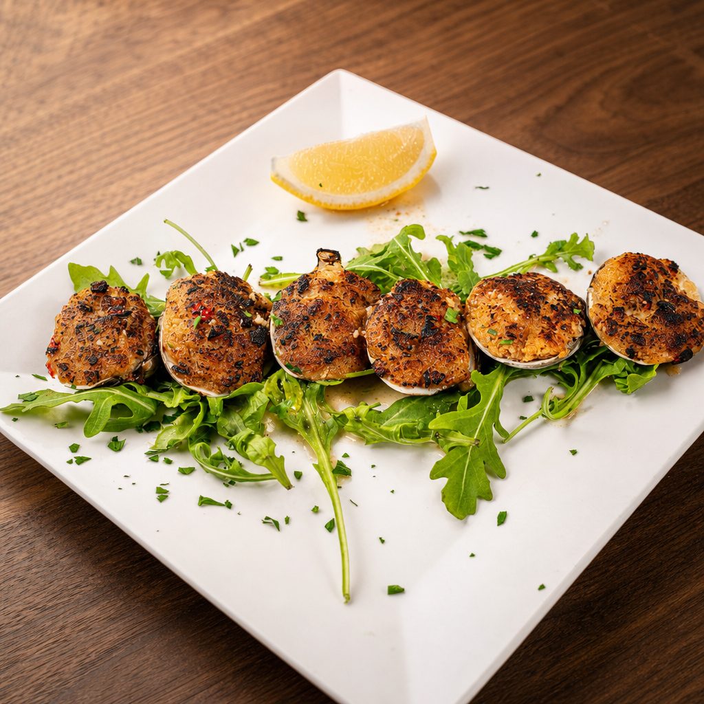 Baked Clams.