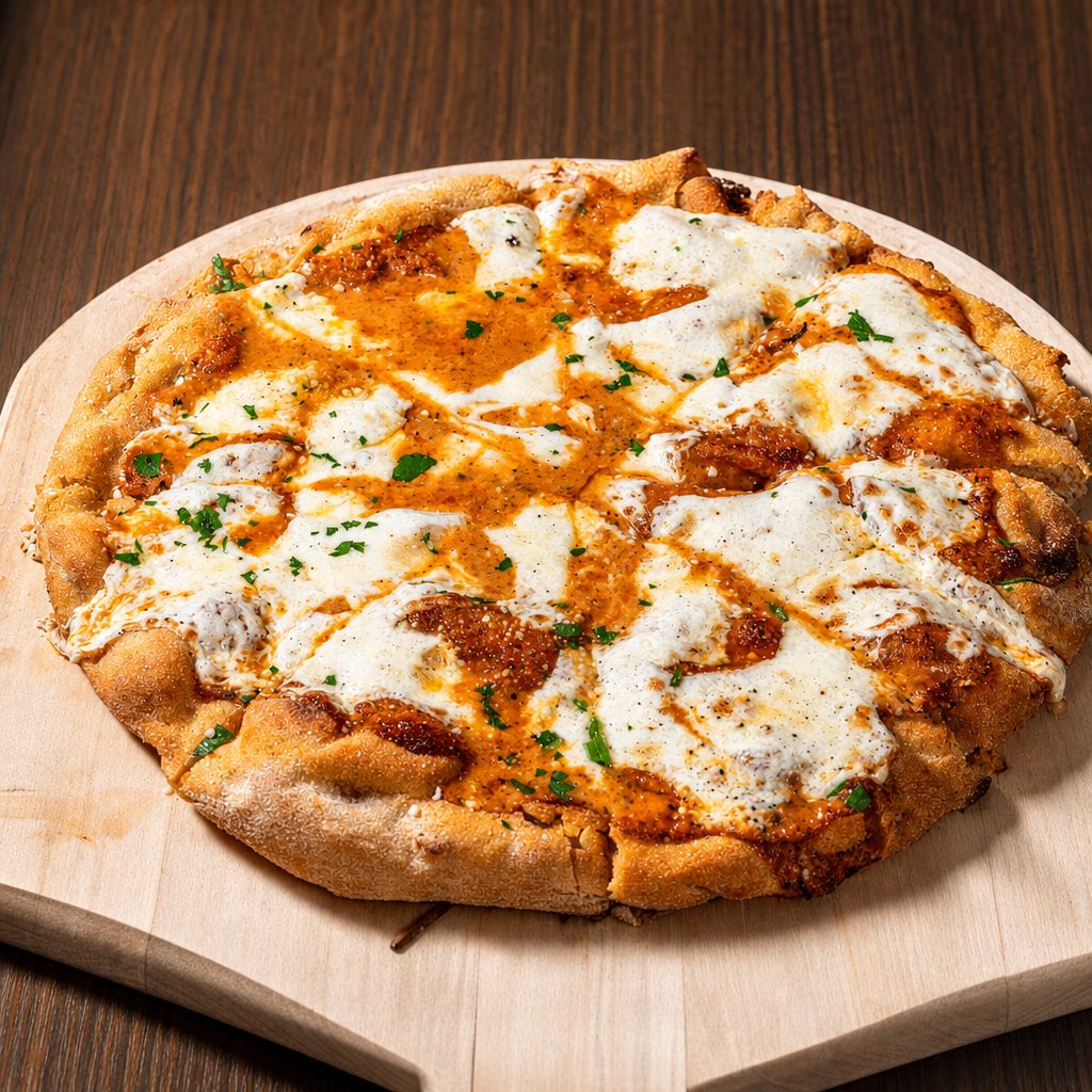Alla Vodka Pizza.