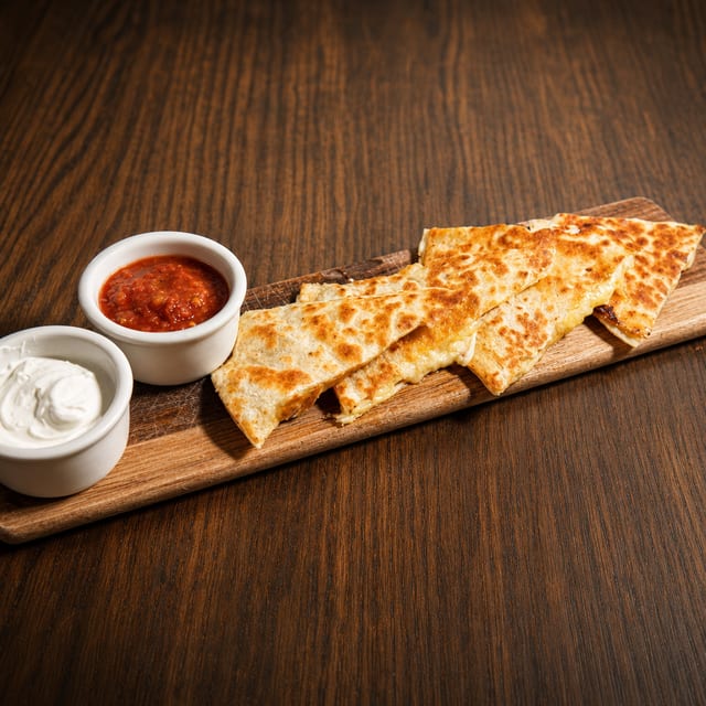 Cheese Quesadilla.